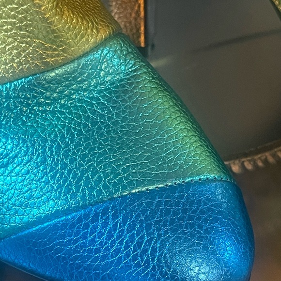 Kurt Geiger London Kensington Rainbow Stripe Leather Boot. NWOT. (Color rub). - Picture 10 of 15